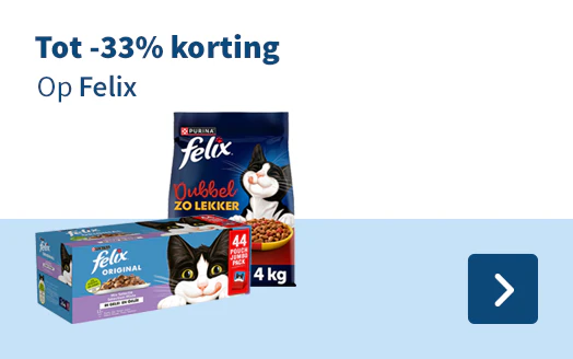 Tot -33% korting Op Felix