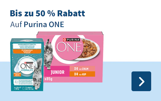 Bis zu 50 % Rabatt Auf Purina ONE