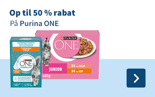 Op til 50 % rabat På Purina ONE