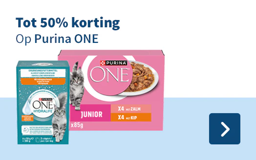Tot 50% korting Op Purina ONE