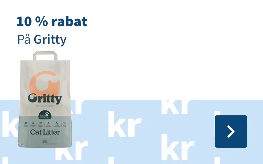 10 % rabat På Gritty 
