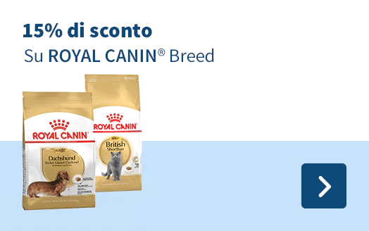 15% di sconto Su Royal Canin Breed