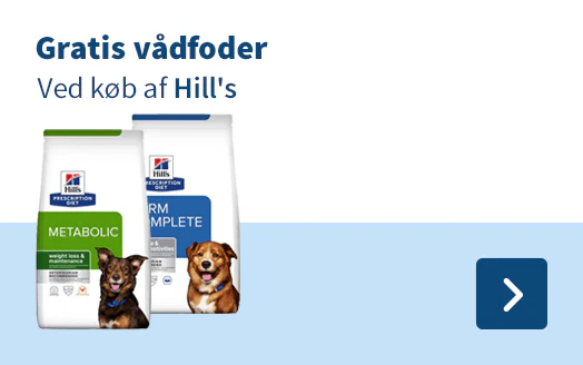 Gratis vådfoder Ved køb af Hill's