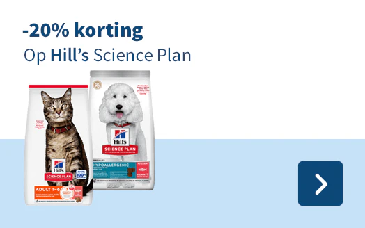 -20% korting Op Hill's Science Plan