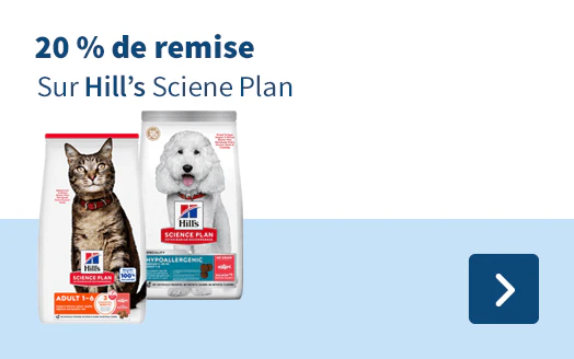 20 % de remise Sur Hill's Science Plan