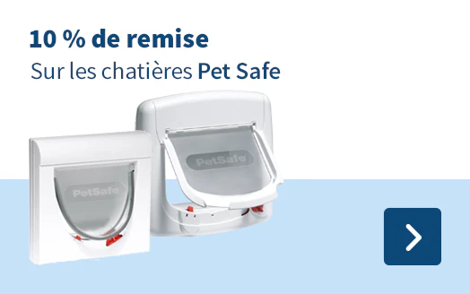 10 % de remise Sur les chatières Pet Safe