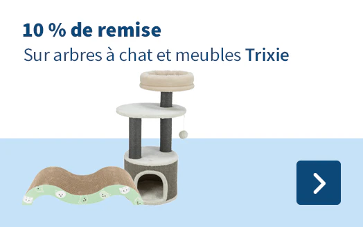 10 % de remise Sur arbres à chat et meubles Trixie