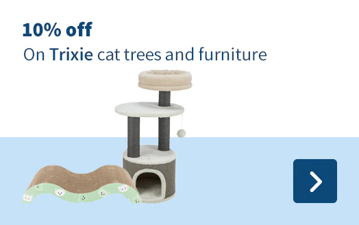 10% off On Trixie cat trees and furniture 