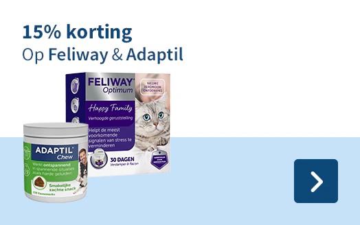 15% korting Op Feliway & Adaptil