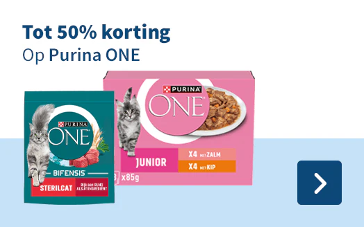 Tot 50% korting Op Purina ONE