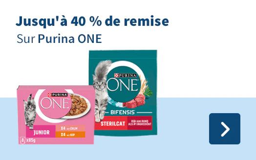 Jusqu'à 40 % de remise Sur Purina ONE