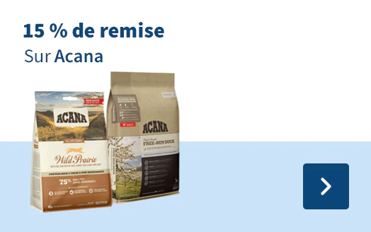 15 % de remise Sur Acana