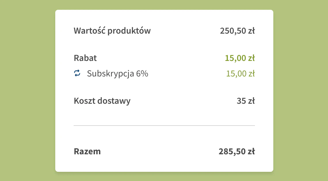 Skorzystaj z 6% rabatu
